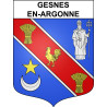Adesivi stemma Gesnes-en-Argonne adesivo