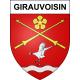 Girauvoisin 55 ville sticker blason écusson autocollant adhésif