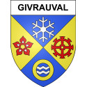 Adesivi stemma Givrauval adesivo