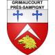 Stickers coat of arms Grimaucourt-près-Sampigny adhesive sticker