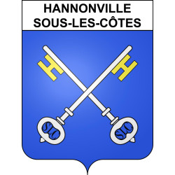 Adesivi stemma Hannonville-sous-les-Côtes adesivo