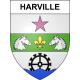 Stickers coat of arms Harville adhesive sticker