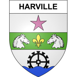 Harville Sticker wappen, gelsenkirchen, augsburg, klebender aufkleber