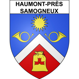 Stickers coat of arms Haumont-près-Samogneux adhesive sticker
