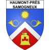Haumont-près-Samogneux Sticker wappen, gelsenkirchen, augsburg, klebender aufkleber