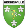 Herbeuville Sticker wappen, gelsenkirchen, augsburg, klebender aufkleber