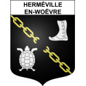 Adesivi stemma Herméville-en-Woëvre adesivo