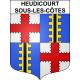 Adesivi stemma Heudicourt-sous-les-Côtes adesivo