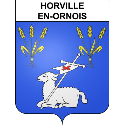 Adesivi stemma Horville-en-Ornois adesivo