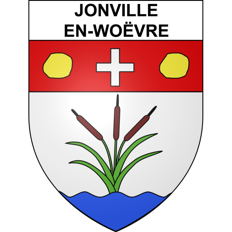 Adesivi stemma Jonville-en-Woëvre adesivo