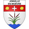 Stickers coat of arms Jonville-en-Woëvre adhesive sticker