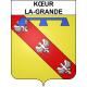 Kœur-la-Grande 55 ville sticker blason écusson autocollant adhésif
