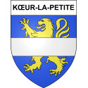 Adesivi stemma Kœur-la-Petite adesivo