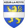Kœur-la-Petite 55 ville sticker blason écusson autocollant adhésif