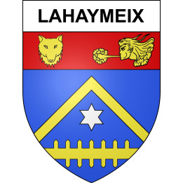Lahaymeix 55 ville sticker blason écusson autocollant adhésif