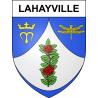 Stickers coat of arms Lahayville adhesive sticker