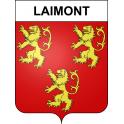 Laimont 55 ville sticker blason écusson autocollant adhésif