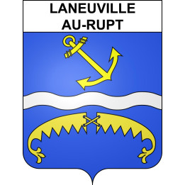 Stickers coat of arms Laneuville-au-Rupt adhesive sticker