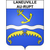 Laneuville-au-Rupt Sticker wappen, gelsenkirchen, augsburg, klebender aufkleber