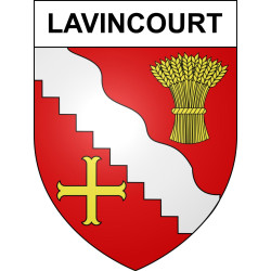 Adesivi stemma Lavincourt adesivo