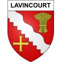 Lavincourt 55 ville sticker blason écusson autocollant adhésif