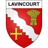 Pegatinas escudo de armas de Lavincourt adhesivo de la etiqueta engomada