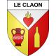 Le Claon Sticker wappen, gelsenkirchen, augsburg, klebender aufkleber