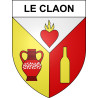 Pegatinas escudo de armas de Le Claon adhesivo de la etiqueta engomada