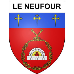 Le Neufour Sticker wappen, gelsenkirchen, augsburg, klebender aufkleber