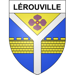 Lérouville Sticker wappen, gelsenkirchen, augsburg, klebender aufkleber