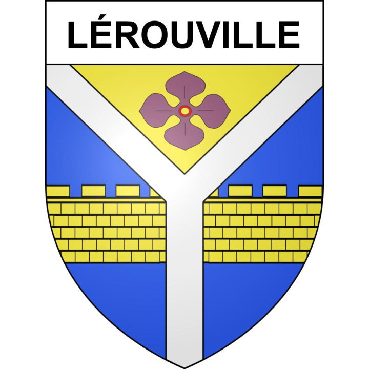 Stickers coat of arms Lérouville adhesive sticker