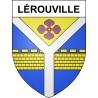 Lérouville 55 ville sticker blason écusson autocollant adhésif