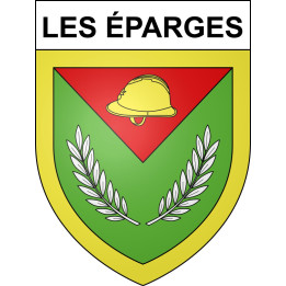 Stickers coat of arms Les Éparges adhesive sticker
