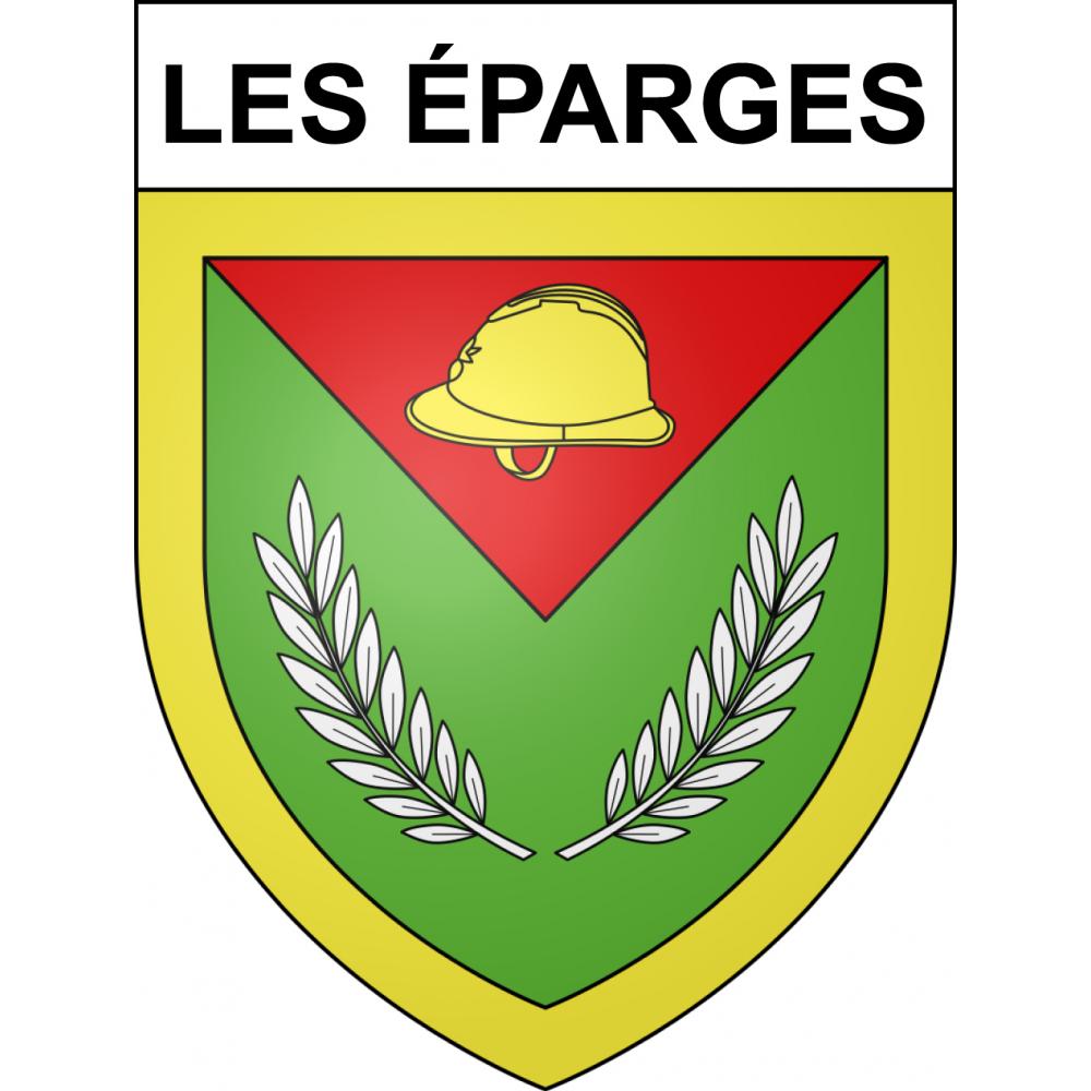 Stickers coat of arms Les Éparges adhesive sticker