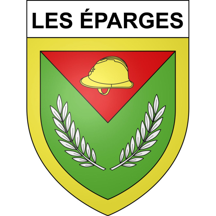 Les Éparges Sticker wappen, gelsenkirchen, augsburg, klebender aufkleber
