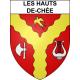 Stickers coat of arms Les Hauts-de-Chée adhesive sticker