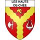 Stickers coat of arms Les Hauts-de-Chée adhesive sticker