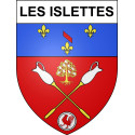 Stickers coat of arms Les Islettes adhesive sticker