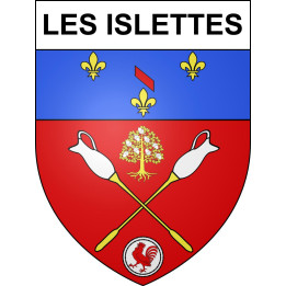 Stickers coat of arms Les Islettes adhesive sticker