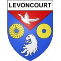 Levoncourt 55 ville sticker blason écusson autocollant adhésif