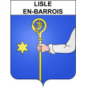 Adesivi stemma Lisle-en-Barrois adesivo
