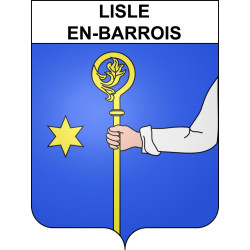 Lisle-en-Barrois Sticker wappen, gelsenkirchen, augsburg, klebender aufkleber