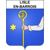 Adesivi stemma Lisle-en-Barrois adesivo
