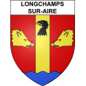 Adesivi stemma Longchamps-sur-Aire adesivo