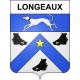 Longeaux Sticker wappen, gelsenkirchen, augsburg, klebender aufkleber