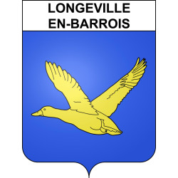 Adesivi stemma Longeville-en-Barrois adesivo