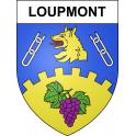 Adesivi stemma Loupmont adesivo