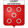 Stickers coat of arms Louppy-le-Château adhesive sticker