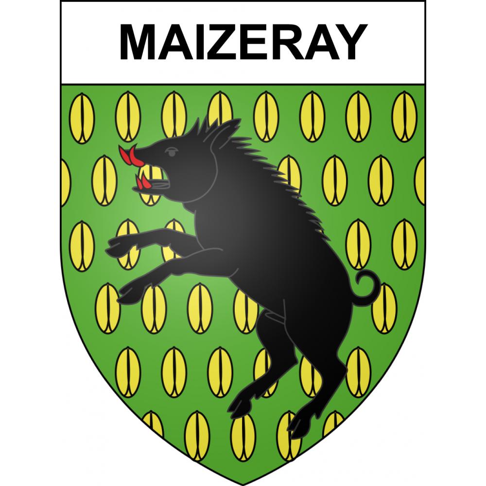 Stickers coat of arms Maizeray adhesive sticker