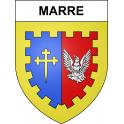 Marre 55 ville sticker blason écusson autocollant adhésif